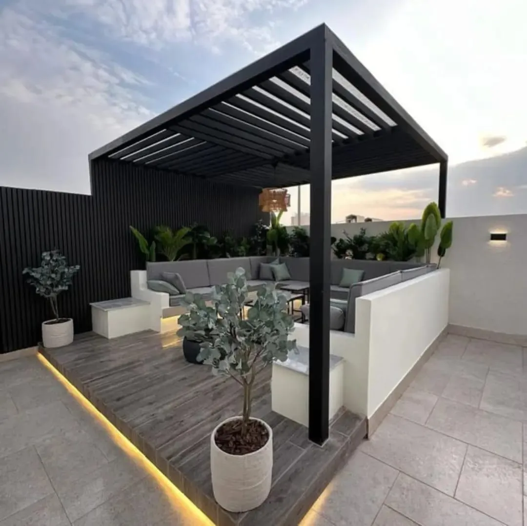 المظلات والبرجولات