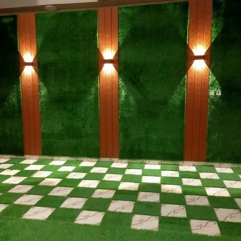 العشب الصناعى