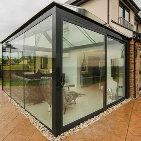 تركيب غرف زجاج